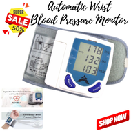 (BATTERY INCLUDED) ORIGINAL Wrist Blood Pressure Monitor, Automatic, Easy-to-use, Blood Pressure Monitor, Hypertension, Digital, High Blood, BP Monitor digital sale, Sphygmomanometer, Wrist Blood Pressure Monitor Digital, On Sale Now!