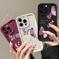 Casing OPPO A94 A94 4G A98 5G A1 5G A1K Fashion Fantasy  Butterfly Letters Soft Shockproof Case