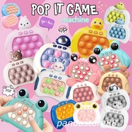 Digital English Version Quick Push Game Pop It Electronic Puzzle game Educational Toys Bubble Fidget