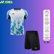Men's and Women's 4-Way Stretch Sports Badminton Clothing Set - Cool, Standard Form A47