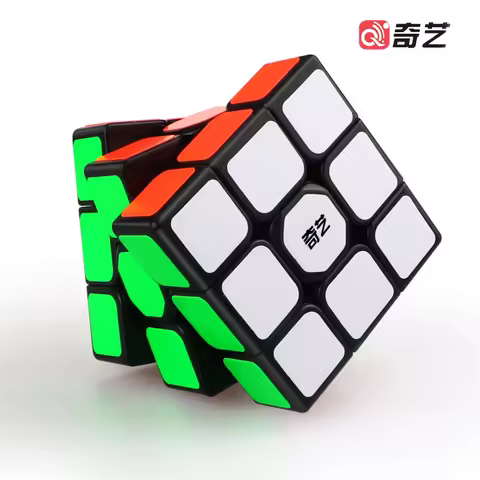 QiYi Sailing W 3x3x3 QiHang W Speed Magic Rubix Cube Black Professional 3x3 Cube Puzzle Educational