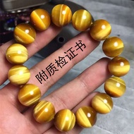 Bracelet Bracelet 7A Yellow Tiger Eye Gold Tiger Eye Stone Men Women Crystal Opal Bracelet Natural B