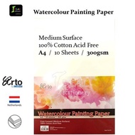 CR36340-A4/CR36339-A3/CR36338-A2 300gsm Arto Watercolour Painting Paper