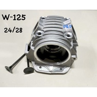 Modified Cylinder Head W-125 Dream125 Size 24/28 With Intake-Exhaust Valve