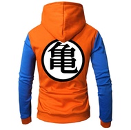 New Anime Hoodies Dragon Ball Z Pocket Hooded Sweatshirts Goku Hoodies Pullovers Men Women Long Slee