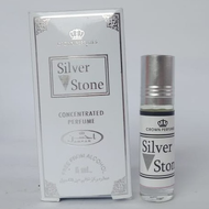 6PCS (1 BOX) PARFUM SILVER STONE 6ML AHSAN ROLL ON NON ALKOHOL - PARFUM SHOLAT