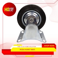 Caster Wheels Display Case Rubber Wheels Dead Trolley Trolley 5" Caster Wheels