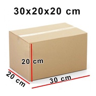 Q12 - 20 CARTONS 30x20x20 cm