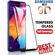 LAYAR Samsung M31 A31 Anti-Scratch Transparent Glass 9D Color List Screen Guard Mobile Phone Screen