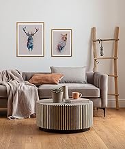 Komar - Animal Forest - 2 Wooden Picture Frames with 2 Art Posters 30 x 40 cm and 40 x 50 cm - Anima