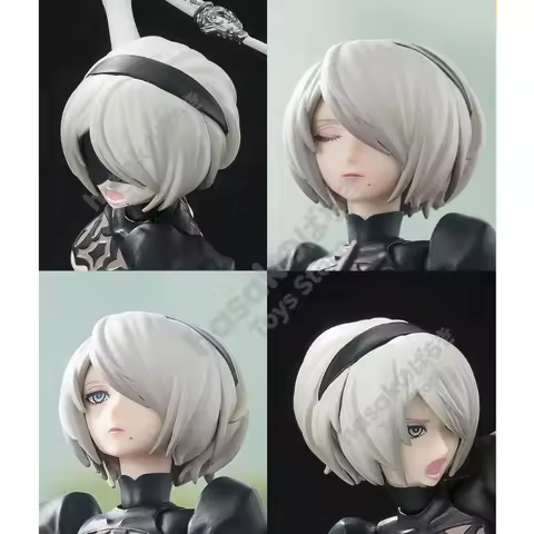 100% Original Bandai SH Figuarts NIER AUTOMATA 2B SHF in Stock Anime Action Collection Figures Model