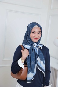 Ribbon hijab ผ้าคลุมลายริบบิ้น by 3rdfloor_studio เนื้อผ้าใหม่! ชีฟองพรีเมี่ยม นุ่มกว่าเดิม