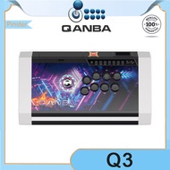 Qanba Q3 Obsidian MF-GV Silent Arcade Joystick Multifunction Edition Fighting Stick for PC