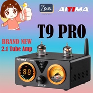 Aiyima T9 PRO 100Wx2 Hifi Bluetooth Tube Amplifier USB DAC Optical Fiber Coaxial Stereo Amplificator