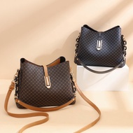 New Fashion Bucket Women Luxury Design Shoulder Bag Large Capacity Ladies PU Leather Crossbody Bag