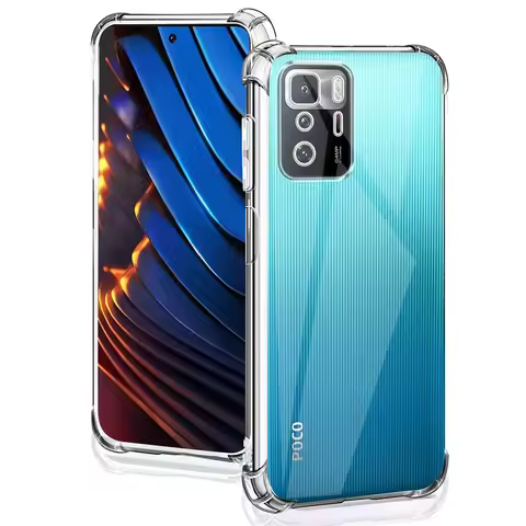 For Redmi Note 10 Pro 5G Case 6.6" Silicone Soft Shockproof Cover For Redmi Note 10 Pro 5G Clear Cas