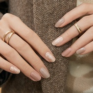 Ohora Caramel Nude Gel Nail Sticker | Salon Nail | 30pcs Set