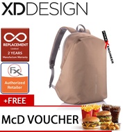 XD Design Bobby Soft Anti-Theft Backpack - Khaki Color ( Barcode : 8714612120538 )