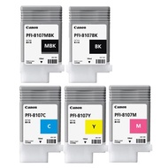 CANON CARTRIDGE 8107 PFI8107 PFI-8107BK BLACK , PFI-8107C CYAN , PFI-8107M MAGENTA , PFI-8107Y YELLO