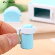 1 Set Mainan Miniatur Microwave Pembuat Roti Mini Skala 1: 12 Untuk