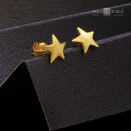 916 Gold Star Earrings