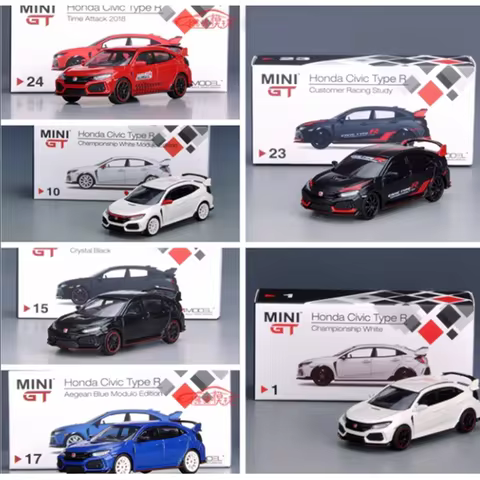 1:64 scale Civic Type R FK8 Civic alloy simulation car model
