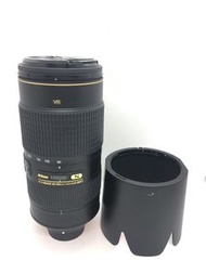 Nikon 80-400mm F4.5-5.6 VR 2代 （現時最新款）