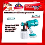 Total 450W Corded Spray Gun & 20V Cordless Spray Gun | TT3506 & TSGLI2001 | Paint Sprayer | Industri