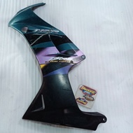 HIJAU Honda nsr 150 left Undercowl fairing wing cover Original second hand bottle green