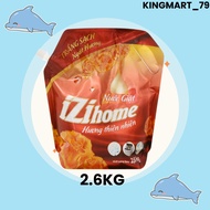 IZI HOME white, clean and fragrant laundry detergent 2.6kg bag