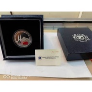 Malaysia 2014 40th Anni. Malaysia-China Diplomatic Relations Silver Proof Coin