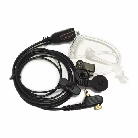 5pcs Acoustic Tube Covert Earpiece Headset For Motorola Tetra MTH800 MTH850 MTP850 MTS850 MTH600 MTH