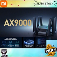 XIAOMI AX9000 Router Tri-Channels WIFI6 Enhanced Version Quad-Core CPU 1GB RAM 4K QAM 12 High-Gain A