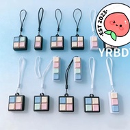 YRBWDYZDH Keyboard keychain, Anti Stress Finger Stress Relief 2/3/4 Keys Finger Keyboard, DIY Mechan