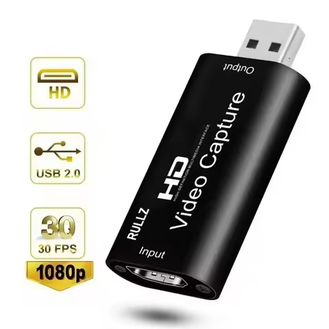 USB 2.0 Video Capture Card 1080P USB 2.0 Video Capture Card Output 1080P Input 4K 2.0 Game Grabber B