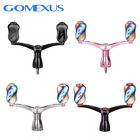 Gomexus Spinning Reel Titanium alloy Handle Eging Fishing 82mm reel Handle For Daiwa Shimano Stella 