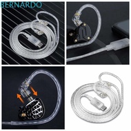 BERNARDO KZ Type-C Cord, Silver-Plated Upgrade Cable KZ Headphones Cable, For KZ ZS10 PRO High-purit