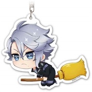 Keychain, Standee, Glass Painting Anime Game Twisted Wonderland Malleus Draconia Deuce Spade Study a
