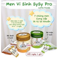 Kids Sysy Pro Lotte Korean Probiotics Supplement Beneficial Bacteria, Support Digestion Anorexia Box of 60 packs x2g