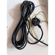 UK Standard 3-Pin Wire (BS1363/A) - 13A Fuse Included - Super Durable