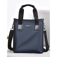 bag lelaki sling bag sling bag man Three-Layer Large-Capacity Handbag Business Briefcase Vertical Cr