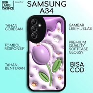 Samsung A34 Case Samsung A34 Casing [Cute 07] Hardcase Softcase Glossy