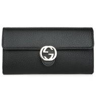 Gucci Icon GG Interlocking Wallet 615524 Black