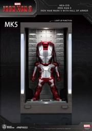 野獸國 鋼鐵人 MK5 格納庫 MEA-015 Q版發光【美國隊長 雷神 薩諾斯 蜘蛛人 浩克 黑豹 非hot toys