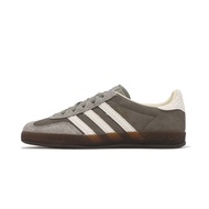 Adidas Originals Gazelle Suede Retro Shoes Gray White Men Women IF1807
