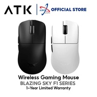 ATK Blazing Sky F1 Pro Wireless Gaming Mouse - Black/White