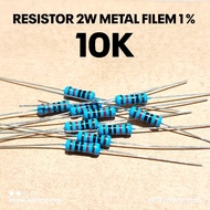 (10 PCS) RESISTOR 1/2WATT 1/2W 10K 10K KILO MF 1% ROHS
