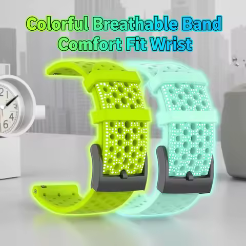 24mm Wrist StrapFor Suunto 9 Brao D5 Spartan Sport HR Baro Smartwatch Silicone Bracelet For Fossil Q