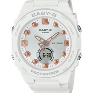 Casio Baby-G BGA-320 Series White Resin Strap Women Watch BGA-320-7A2DR