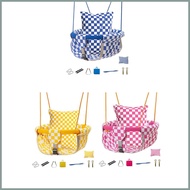 Kids Swing Indoor Swing Seat Hangable Swing Chair for Kids Indoor Outdoor Hammock Swing Adjustable H